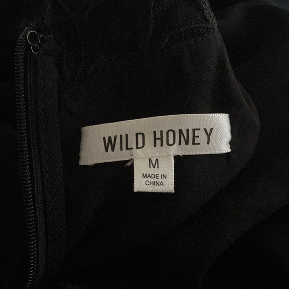 Wild Honey Black Romper - Picture 4 of 5